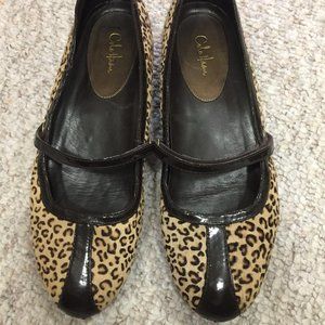 Cole Haan + Nike Air Leopard Horse Hair Mary Janes